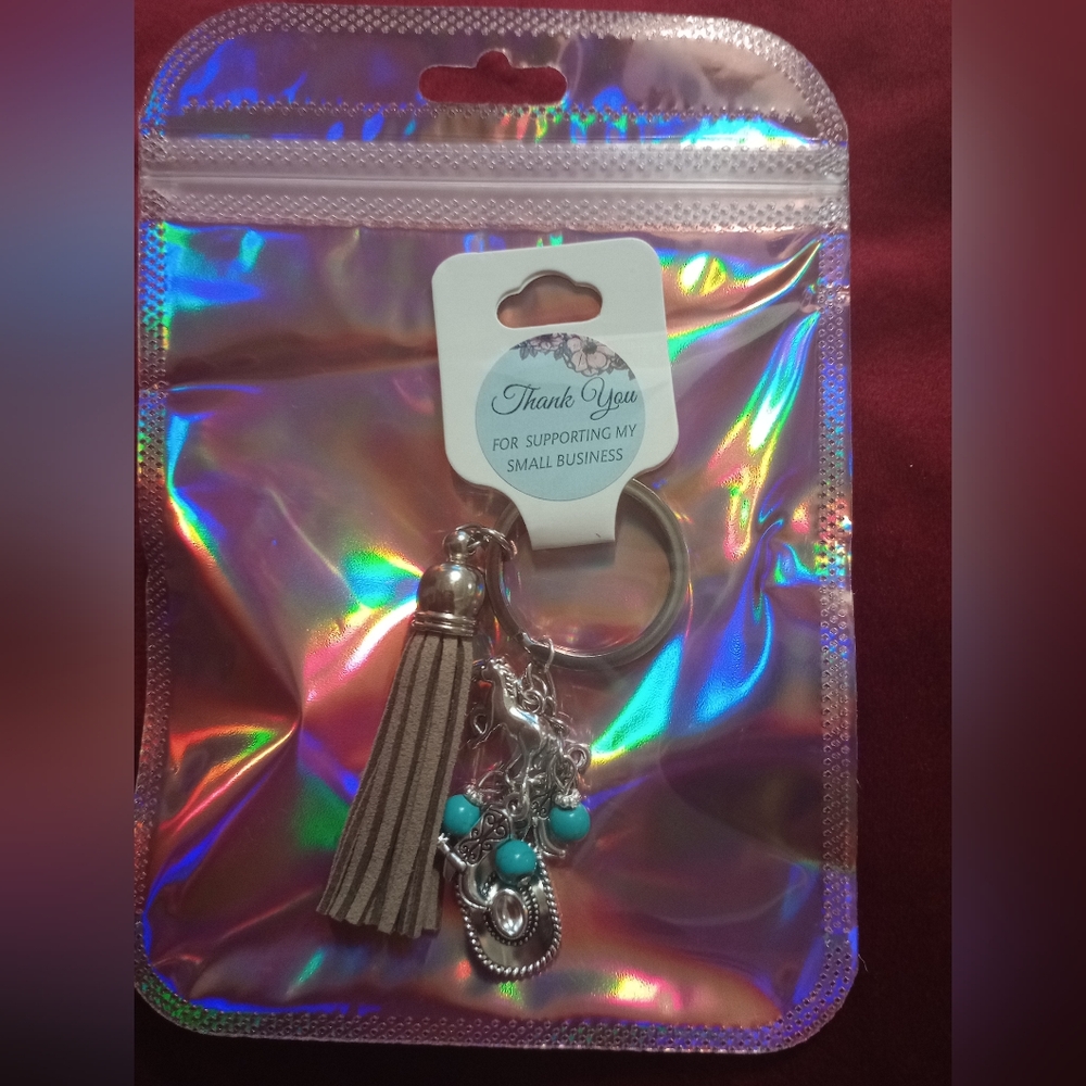 Western/ Rodeo Tassel Keychain - Picture 2 of 2
